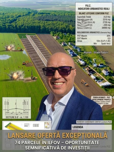 Afumati Codrul Vlasiei Ilfov-Terenuri in Comunitate de ELITA